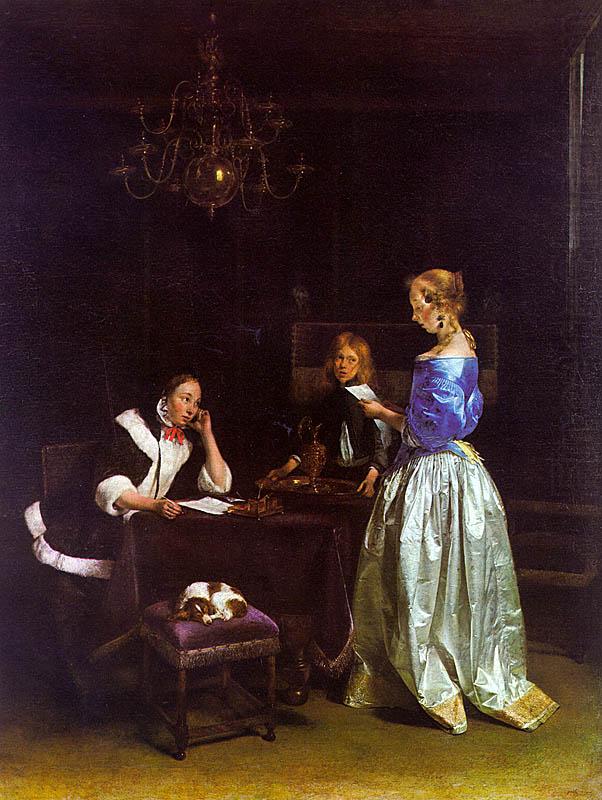 Gerard Ter Borch The Letter_a china oil painting image